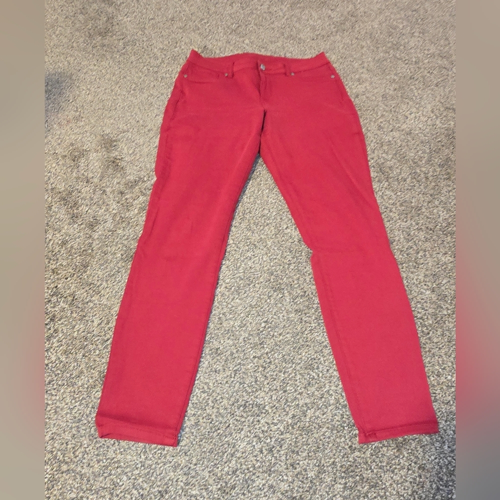 Maurices Red Womens Jeggings